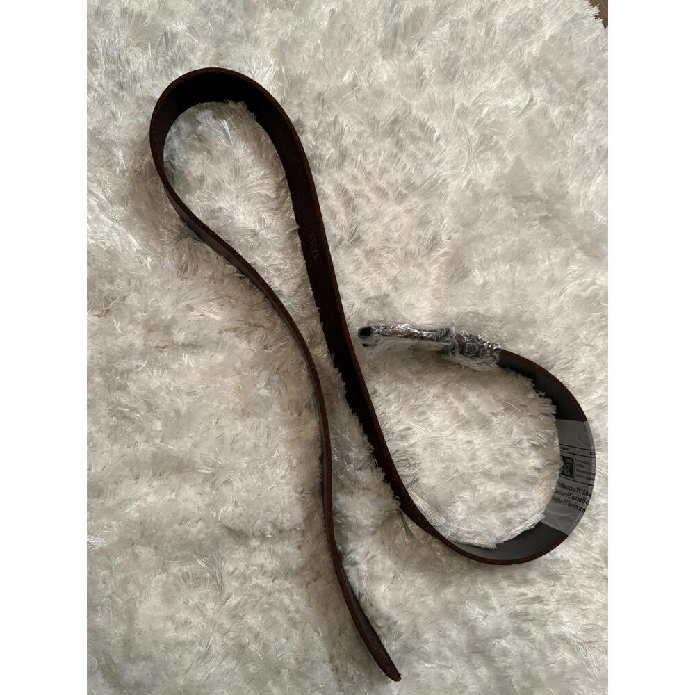 NWT! Frye Flat Leather Belt Size Large - Picture 9 of 9